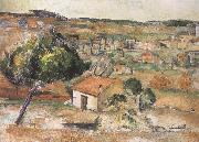 Paul Cezanne plain Provence oil painting